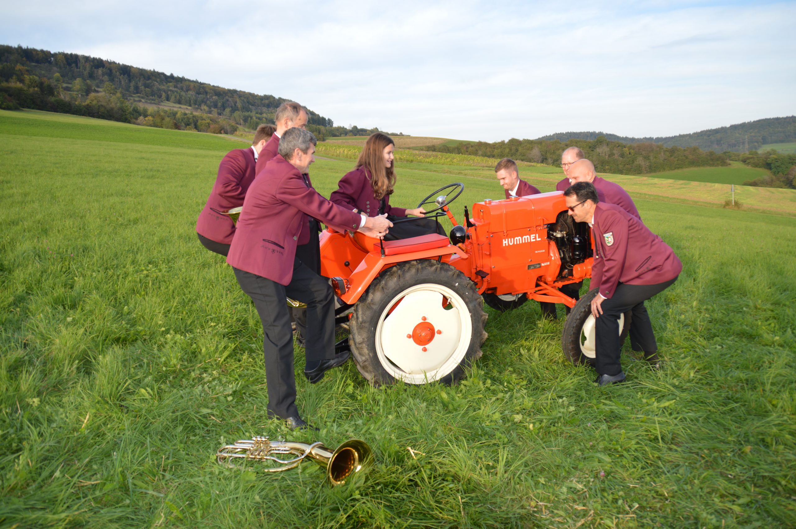 Die Tenorhörner und Bariton: